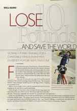 Better Homes & Gardens February 2004 Magazine Article: LOSE 10 Pounds ...AND SAVE THE WORLD