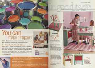 Better Homes & Gardens February 2004 Magazine Article: Page 88