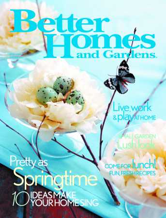 Better Homes & Gardens April 2004 Magazine Cover