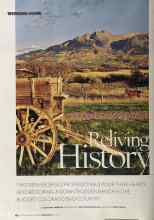 Better Homes & Gardens April 2004 Magazine Article: Reliving History