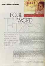 Better Homes & Gardens April 2004 Magazine Article: FOUL WORD Fixes