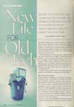 Better Homes & Gardens April 2004 Magazine Article: New Life FOR Old Tech