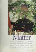 Better Homes & Gardens April 2004 Magazine Article: Heart of the Matter