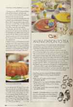Better Homes & Gardens April 2004 Magazine Article: AN INVITATION TO TEA