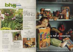 Better Homes & Gardens April 2004 Magazine Article: Page 16