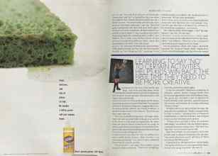 Better Homes & Gardens April 2004 Magazine Article: Page 182