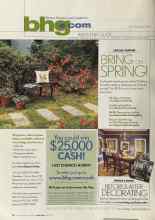 Better Homes & Gardens May 2004 Magazine Article: BRING ON SPRING!