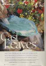 Better Homes & Gardens May 2004 Magazine Article: Cast Leaves