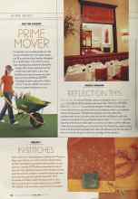 Better Homes & Gardens May 2004 Magazine Article: PRIME MOVER
