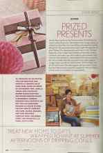 Better Homes & Gardens May 2004 Magazine Article: PRIZED PRESENTS