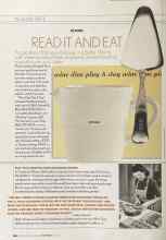 Better Homes & Gardens May 2004 Magazine Article: READ IT AND EAT