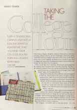 Better Homes & Gardens May 2004 Magazine Article: TAKING THE College Tour
