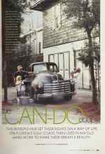 Better Homes & Gardens May 2004 Magazine Article: The CAN-DO couple