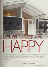 Better Homes & Gardens May 2004 Magazine Article: A HOUSE FULL OF HAPPY