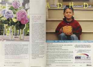 Better Homes & Gardens May 2004 Magazine Article: Page 166