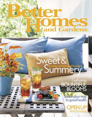 Better Homes & Gardens June 2004 Magazine Cover