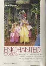 Better Homes & Gardens June 2004 Magazine Article: ENCHANTED GARDENS