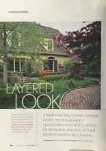 Better Homes & Gardens June 2004 Magazine Article: THE LAYERED LOOK
