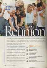 Better Homes & Gardens June 2004 Magazine Article: LET'S HAVE A Reunion