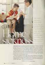 Better Homes & Gardens June 2004 Magazine Article: CURING Homesickness