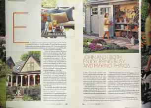 Better Homes & Gardens June 2004 Magazine Article: Page 203