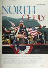 Better Homes & Gardens July 2004 Magazine Article: NORTH OF JULY