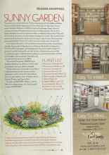 Better Homes & Gardens July 2004 Magazine Article: SUNNY GARDEN