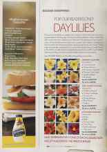 Better Homes & Gardens July 2004 Magazine Article: FOR OUR READERS ONLY DAYLILIES