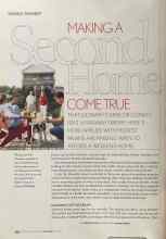 Better Homes & Gardens July 2004 Magazine Article: MAKING A Second Home COME TRUE
