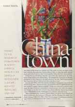 Better Homes & Gardens July 2004 Magazine Article: THE MANY FACES OF Chinatown