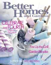 Better Homes & Gardens July 2004 Magazine Cover