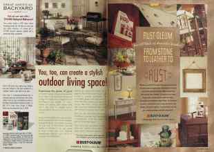 Better Homes & Gardens July 2004 Magazine Article: Page 128