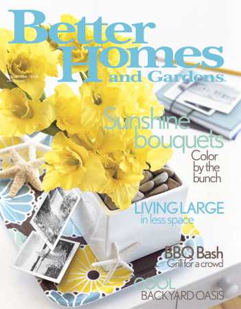 Better Homes & Gardens August 2004 Magazine Cover