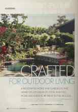 Better Homes & Gardens August 2004 Magazine Article: CRAFTED FOR OUTDOOR LIVING