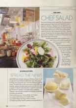 Better Homes & Gardens August 2004 Magazine Article: CHEF SALAD