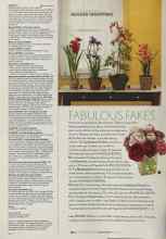 Better Homes & Gardens August 2004 Magazine Article: FABULOUS FAKES