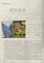 Better Homes & Gardens August 2004 Magazine Article: REST-STOP Strategies