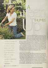 Better Homes & Gardens August 2004 Magazine Article: A Green THUMBS Up