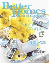 Better Homes & Gardens August 2004 Magazine Cover