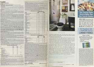Better Homes & Gardens August 2004 Magazine Article: Page 128