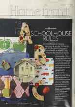 Better Homes & Gardens September 2004 Magazine Article: SCHOOLHOUSE RULES