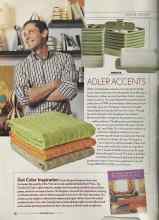 Better Homes & Gardens September 2004 Magazine Article: ADLER ACCENTS