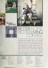 Better Homes & Gardens September 2004 Magazine Article: BETTER HOME BETTER LIVING CONTEST
