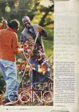 Better Homes & Gardens September 2004 Magazine Article: KEEP IT GOING