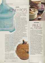 Better Homes & Gardens September 2004 Magazine Article: HONEY POTS