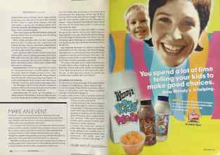 Better Homes & Gardens September 2004 Magazine Article: Page 166