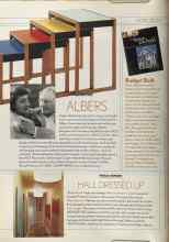 Better Homes & Gardens October 2004 Magazine Article: ALBERS