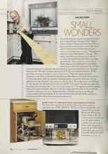 Better Homes & Gardens October 2004 Magazine Article: SMALL WONDERS