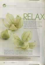 Better Homes & Gardens October 2004 Magazine Article: RELAX