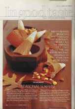 Better Homes & Gardens October 2004 Magazine Article: SEASONAL SURPRISE